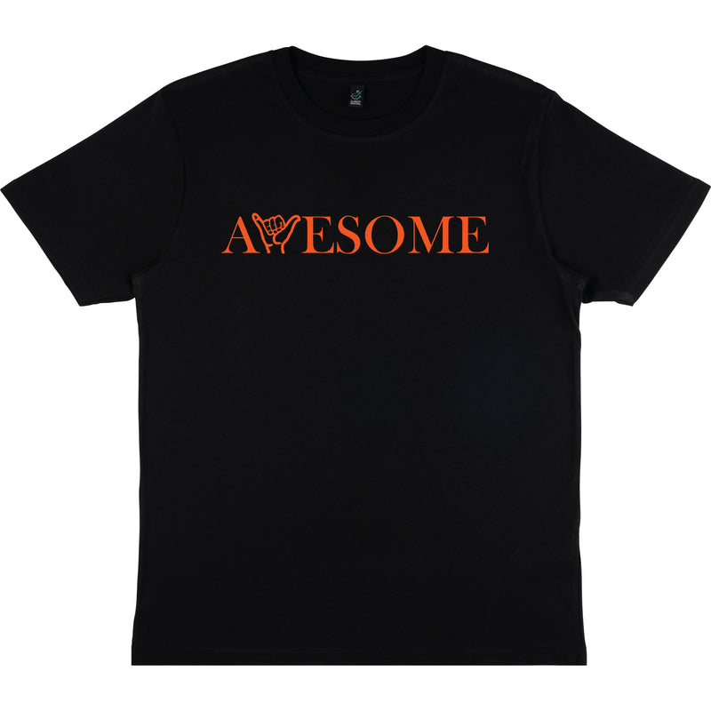 Awesome Black/Orange T-Shirt