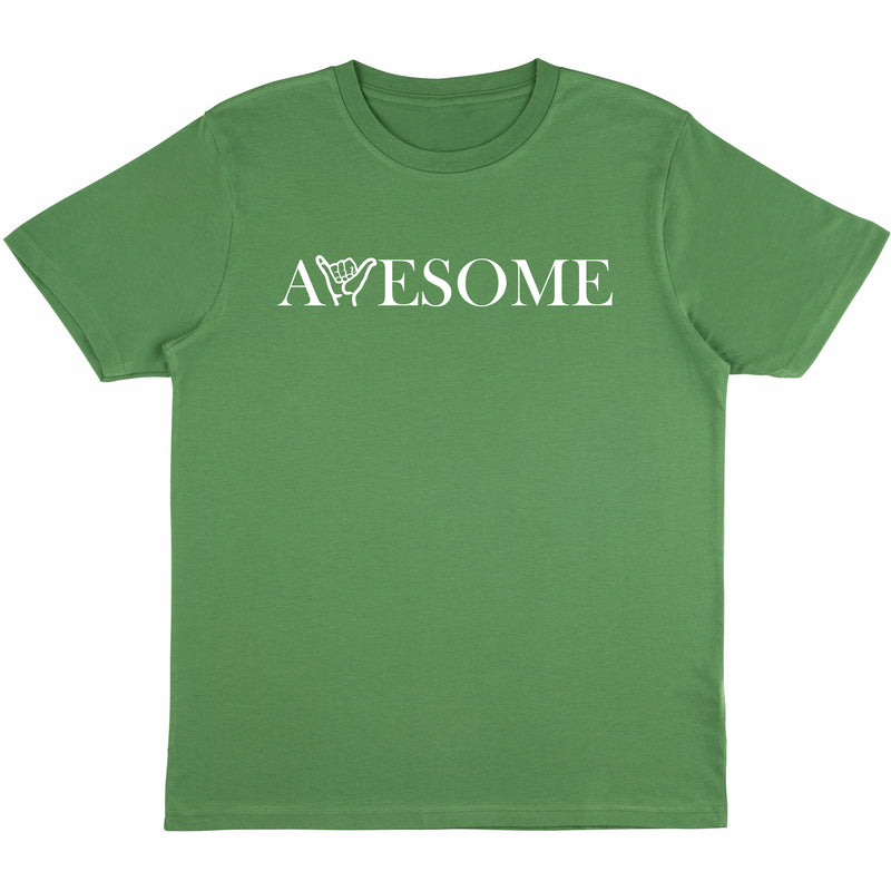 Awesome Green/White T-Shirt