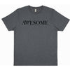 Awesome Dark Heather/Orange T-Shirt