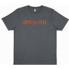 Awesome Dark Heather/Orange T-Shirt