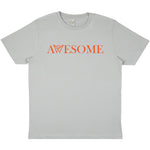 Awesome Grey/Orange T-Shirt