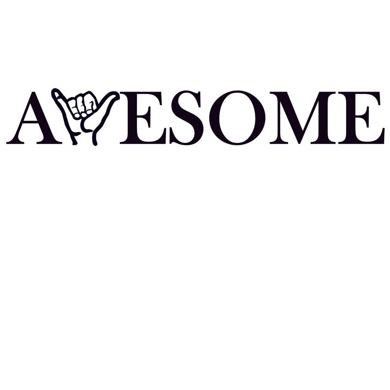Awesome hang loose design