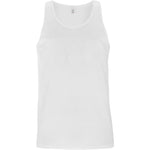 Mens Organic Cotton White Vest
